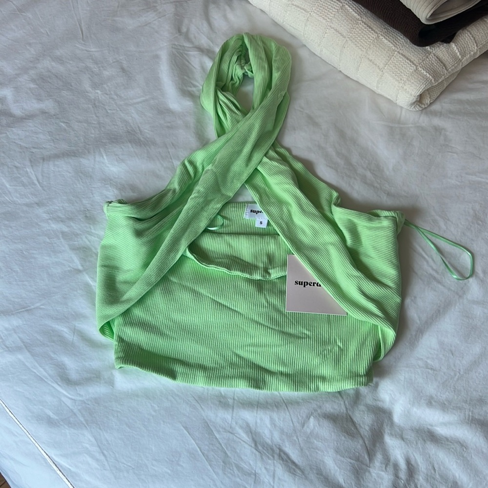 Halter going out top